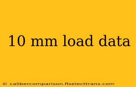 10 mm load data