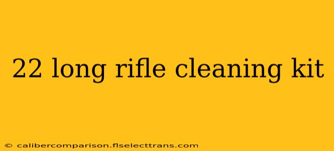 22 long rifle cleaning kit