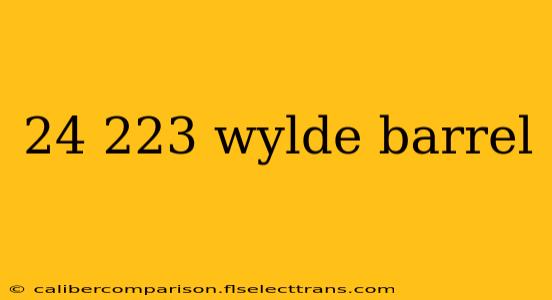 24 223 wylde barrel