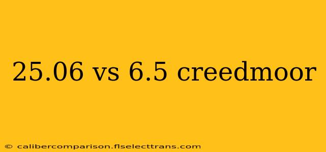 25.06 vs 6.5 creedmoor