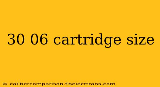 30 06 cartridge size