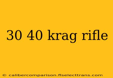 30 40 krag rifle