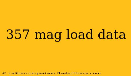 357 mag load data