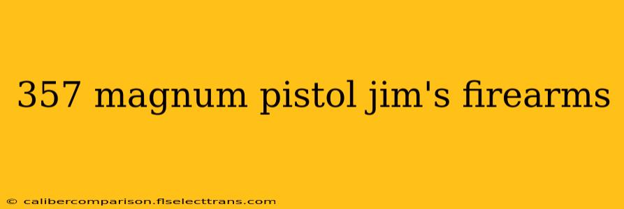 357 magnum pistol jim's firearms