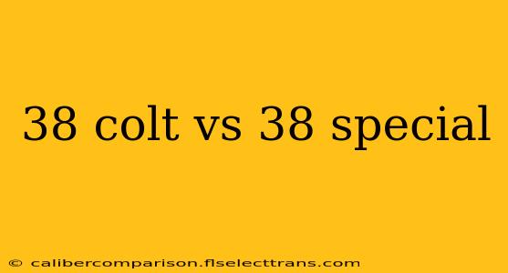 38 colt vs 38 special