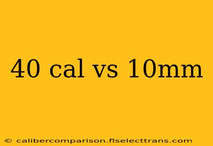 40 cal vs 10mm