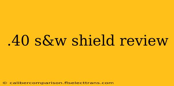 .40 s&w shield review