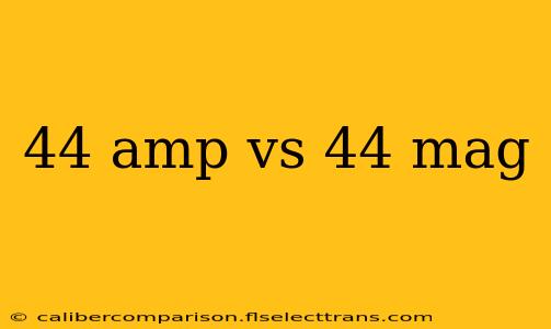 44 amp vs 44 mag