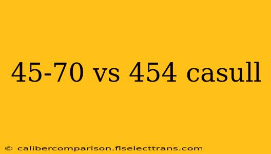 45-70 vs 454 casull