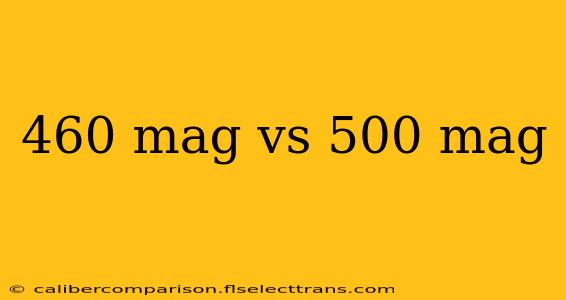 460 mag vs 500 mag