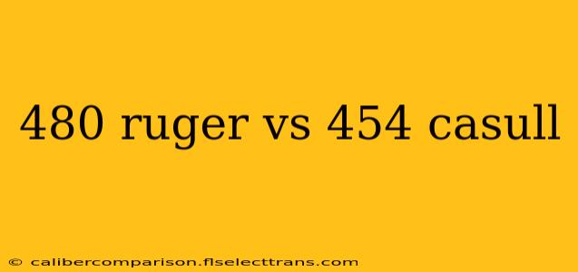 480 ruger vs 454 casull