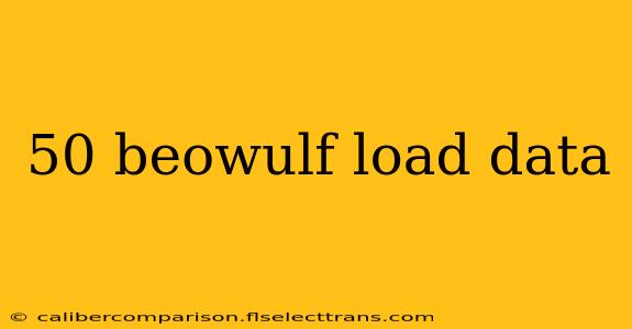 50 beowulf load data