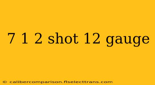 7 1 2 shot 12 gauge