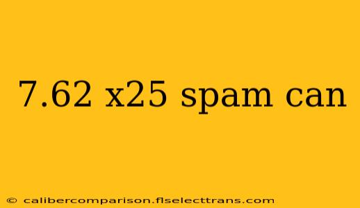 7.62 x25 spam can