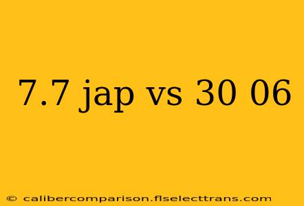 7.7 jap vs 30 06