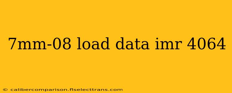 7mm-08 load data imr 4064