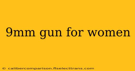 9mm gun for women