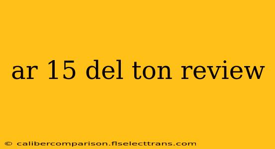 ar 15 del ton review