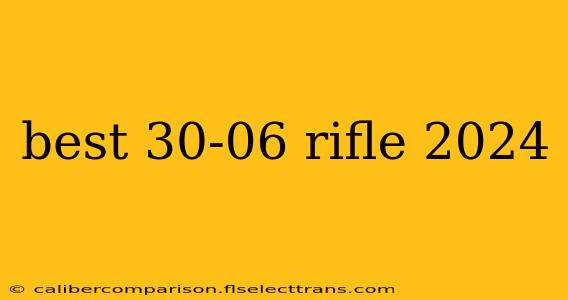 best 30-06 rifle 2024