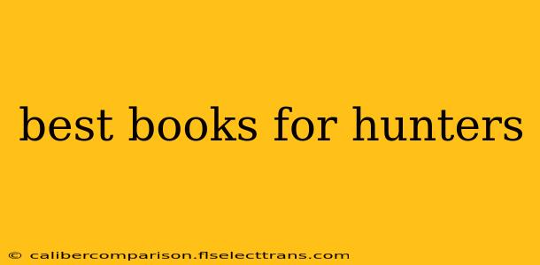 best books for hunters