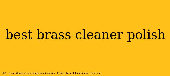 best brass cleaner polish