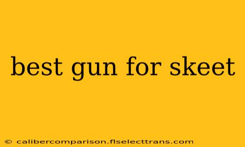 best gun for skeet