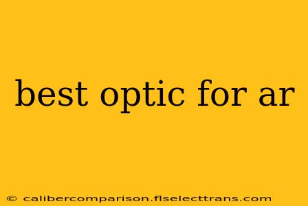 best optic for ar