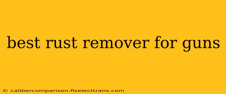 best rust remover for guns