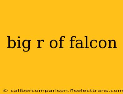 big r of falcon