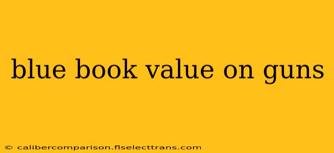 blue book value on guns