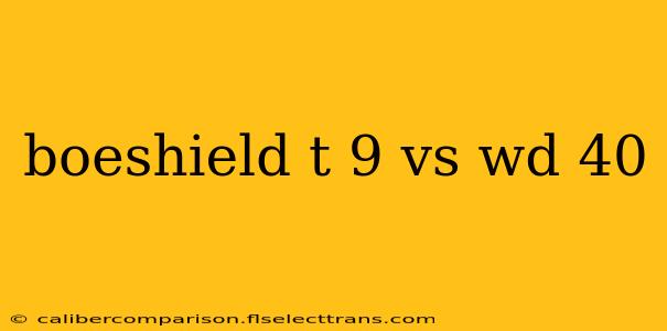 boeshield t 9 vs wd 40