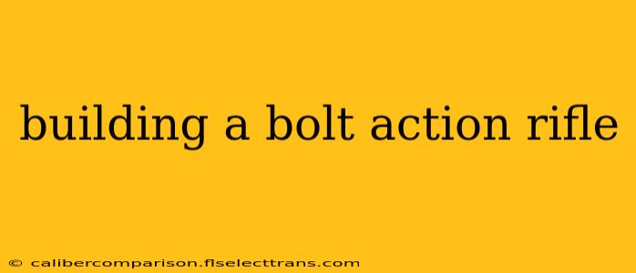 building a bolt action rifle