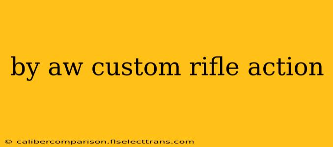 by aw custom rifle action