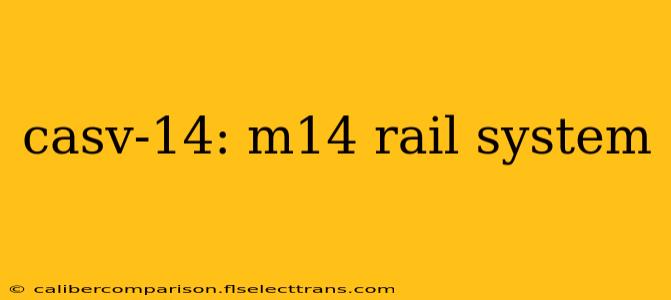 casv-14: m14 rail system