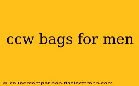 ccw bags for men