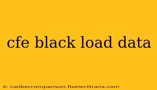 cfe black load data