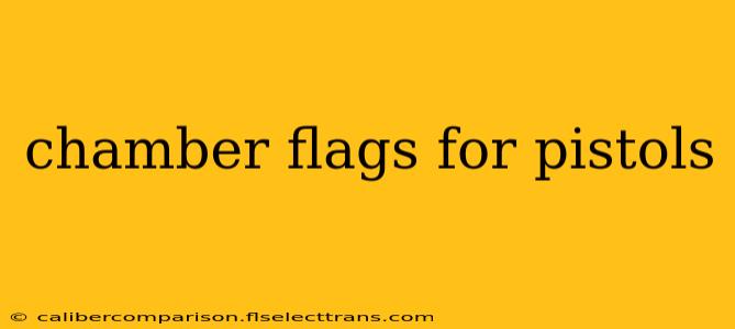 chamber flags for pistols