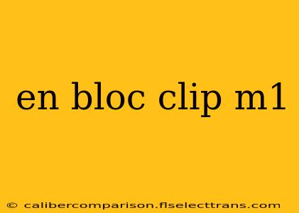 en bloc clip m1