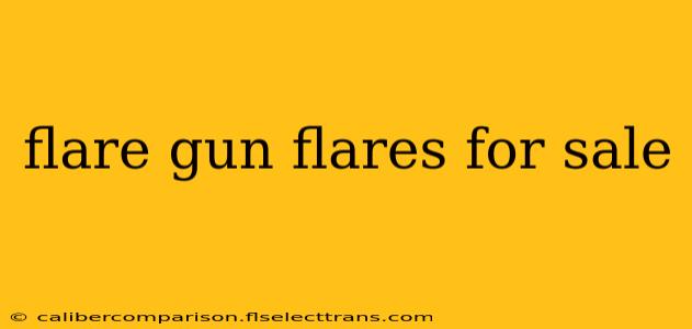 flare gun flares for sale