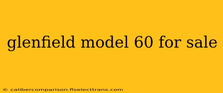 glenfield model 60 for sale