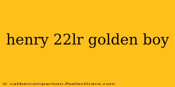 henry 22lr golden boy