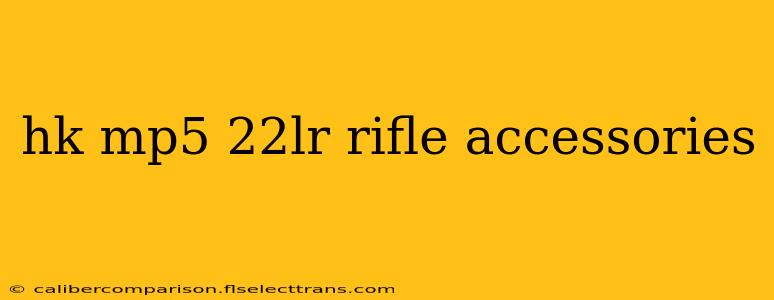 hk mp5 22lr rifle accessories