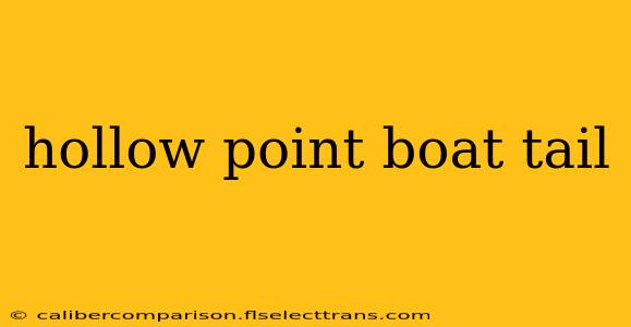 hollow point boat tail