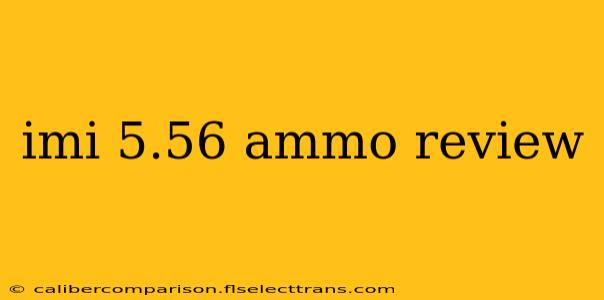 imi 5.56 ammo review