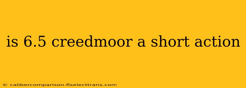 is 6.5 creedmoor a short action