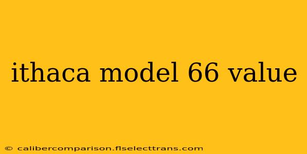 ithaca model 66 value