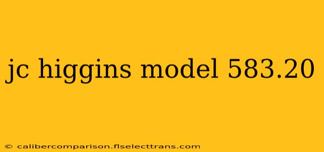 jc higgins model 583.20