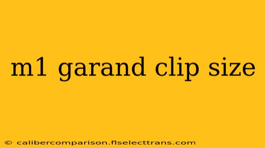 m1 garand clip size