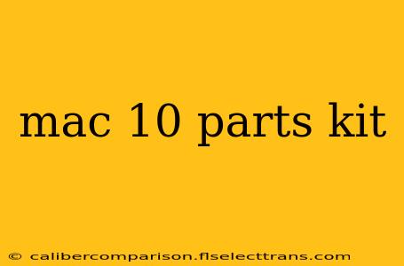 mac 10 parts kit