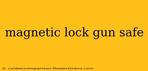 magnetic lock gun safe